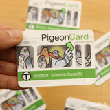 Boston Transit Card - 3" Vinyl Sticker