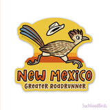 New Mexico Road Runner - 3" Vinyl Sticker
