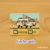 Western Breaking Bird  **4" Vinyl Sticker