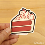 Red Velvet Cake 3" Vinyl Sticker
