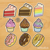 Chocolate Donut 3" Vinyl Sticker