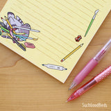 Pigeon Art Life 5"x7" Note Pad
