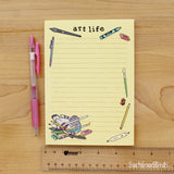 Pigeon Art Life 5"x7" Note Pad
