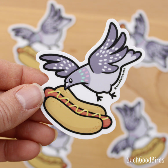 Pigeon w Hot Dog - 3