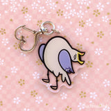 Seagulls Keychain- Seagull Screaming - 2" acrylic keyring