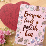 Pretty Polish A5 Notebook - Everyone Loves a Polish Hen