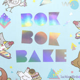 Baking with Chickens A5 Notebook - benefitting Adopt a Bird Network