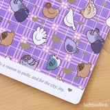 Pigeon A5 Notebook - Purple